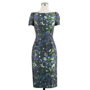 J. Crew Lillian Dress in Gardenshade Floral